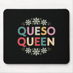Queso Queen Floral Funny Cinco de Mayo Funny Mexic Muismat