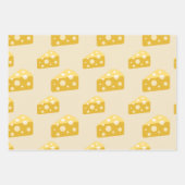 Queso Swiss Emmental Yellow Food Lover Pattern Inpakpapier Vel (Voorkant)