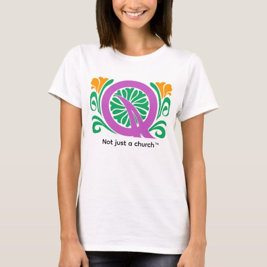 Quest Bloem Kleur T-Shirt (Voorkant)