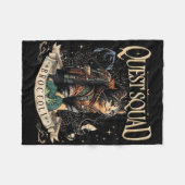 Quest Fantasy Squad Broccoli Kitten Funny Cat Fleece Deken (Voorkant (Horizontaal))