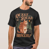 Quest Fantasy Squad Broccoli Kitten Kat T-shirt (Voorkant)