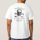 Quest for Blackbeard Pyrates Value T-Shirt (Achterkant)