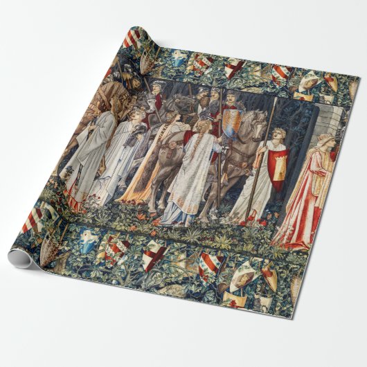 Quest for Heilige Graal, Arming, Departure of Knac Cadeaupapier (Uitgerold)