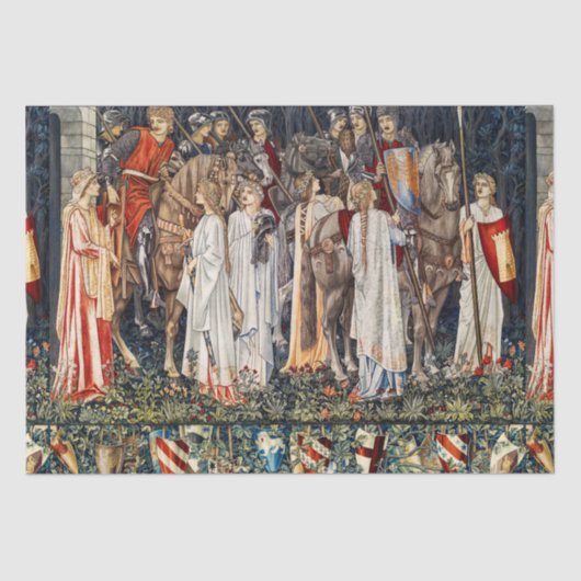 Quest for Heilige Graal, Arming, Departure of Knac Tissuepapier (Voorkant)