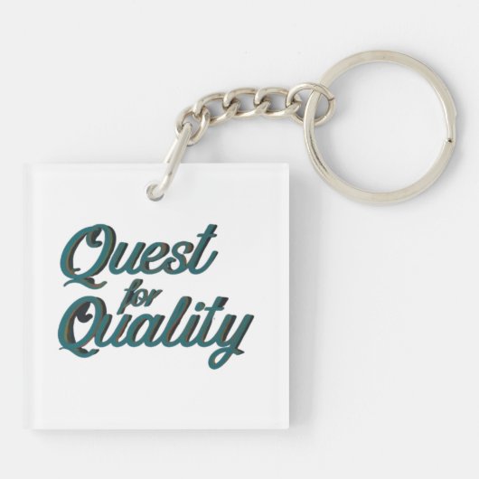Quest for Quality Sleutelhanger (Achterkant)
