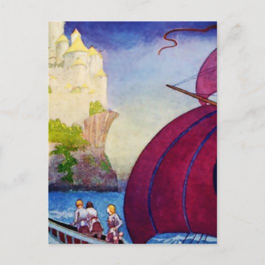 "Quest for the Grail" van Thomas Mackenzie Briefkaart (Voorkant)