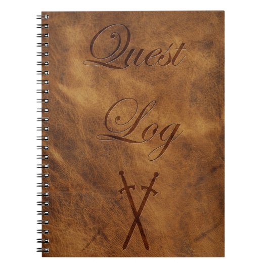 Quest Log Notitieboek (Voorkant)