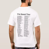 Quest Memorial T-shirt (wit) T-shirt (Achterkant)