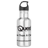 Quest roestvrijstalen waterfles (Voorkant)