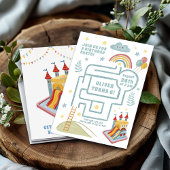 Quest verjaardagsfeestje kaart