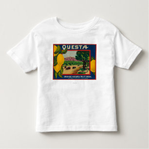 Questa Lemon LabelCorona, CA Kinder Shirts