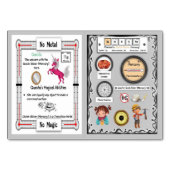 Questa - Mercury Horn Unicorn Trading Kaart (Achterkant)