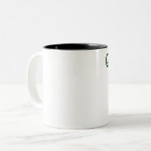 Questing Addict Tweekleurige Koffiemok (Voorkant links)