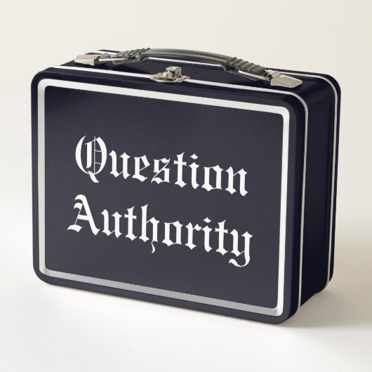 Question Authority (Voorkant)