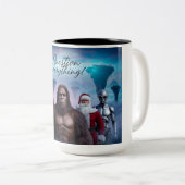 Question Everything Coffee Mug Tweekleurige Koffiemok (Voorkant rechts)