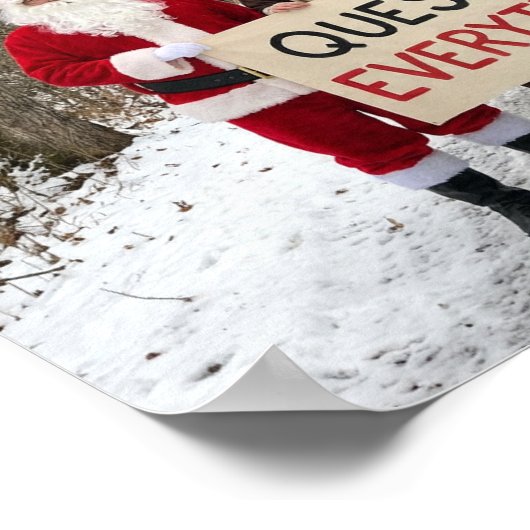 Question Everything Poster (Hoek)