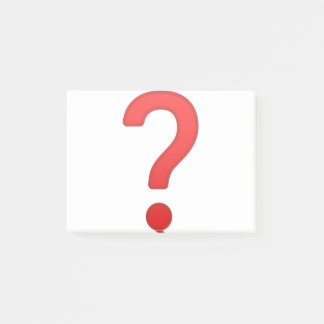 Question Mark Post-it® Notes