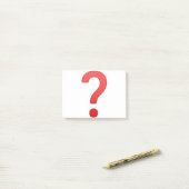 Question Mark Post-it® Notes (Op bureau)