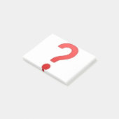 Question Mark Post-it® Notes (Schuin)