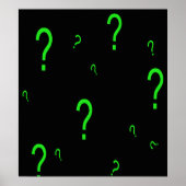 Question Marks Poster (Voorkant)