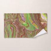 Questions 1 Wild Green Maroon Bath Towels Bad Handdoek (Handdoek)