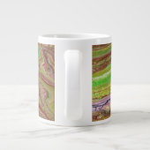 Questions 1 Wild Green Maroon Drink Mug Grote Koffiekop (Achterkant)