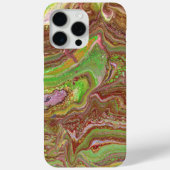 Questions 1 Wild Green Maroon Phone Case (Achterkant)