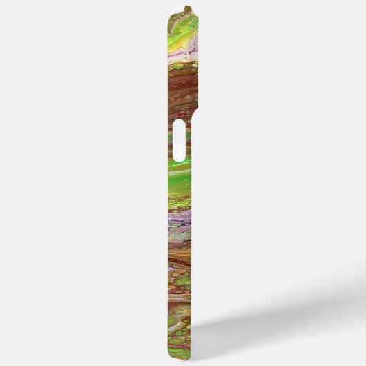 Questions 1 Wild Green Maroon Phone Case (Achterkant / Rechts)