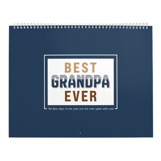 Questions Answers Grandkids Best Grandpa Ever Kalender (Hoes)