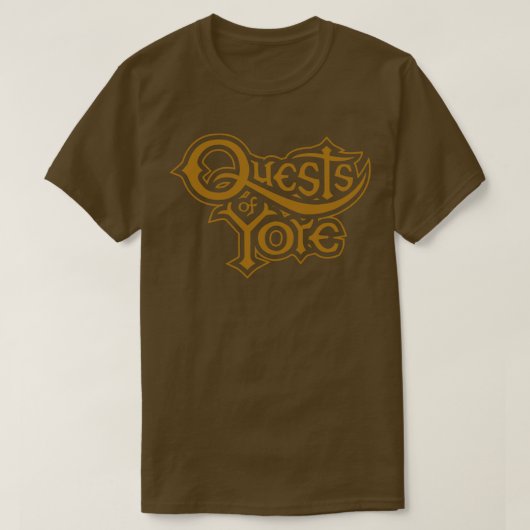 Quests van Yore T-shirt (Design voorkant)