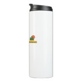 Quetico Provinciaal Park Pijnbomen Zon Thermosbeker (Geroteerd rechts)