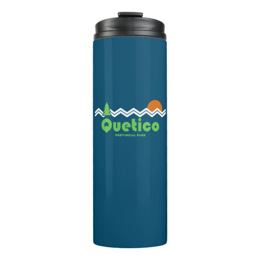 Quetico Provincial Park Retro Thermosbeker (Voorkant)