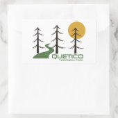 Quetico Provincial Park Trail Rechthoekige Sticker (Tas)