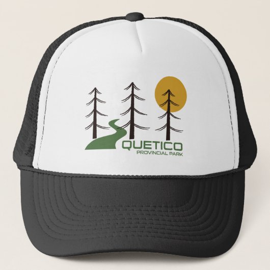 Quetico Provincial Park Trail Trucker Pet (Voorkant)