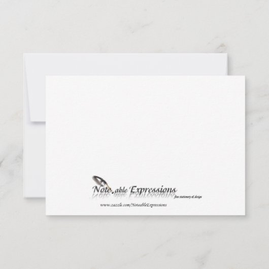 Quetzal Bird Elegant Response kaart (Achterkant)