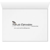 Quetzal Bird Elegant Tafelnummerkaart (Binenzijde Horizontaal (Onderkant))