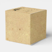  Quetzal Bird Wedding Favor Box Bedankdoosjes (Achterkant)