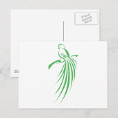 Quetzal Briefkaart (Voorkant / Achterkant)