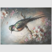 Quetzal Dromen Vogel Decoupage Tissuepapier (Voorkant)
