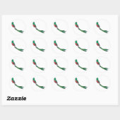 Quetzal Ronde Sticker (Vel)