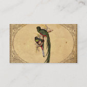  Quetzal Vogel Elegant Trouwplaats Kaarten Plaatskaartje (Achterkant)