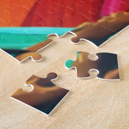 Quetzal Vogel Jigsaw Puzzel (Zijkant)