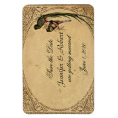  Quetzal Vogelbruiloft Save the Date Magneet (Verticaal)