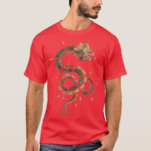 Quetzalcoatl Aztec Feathered Serpent Mayan Inca T-shirt