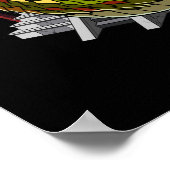 Quetzalcoatl Aztec Snake God Poster (Hoek)