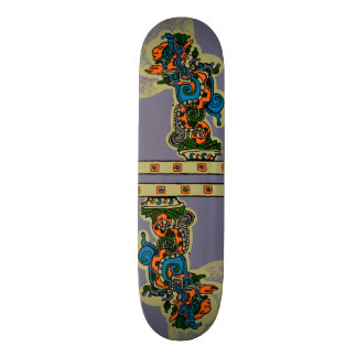 Quetzalcoatl. Aztec Tribal. Skateboard