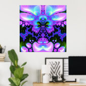 Quetzalcoatl Blossom V 1 Art Print (Thuiskantoor)