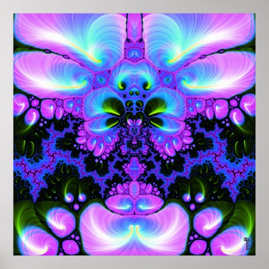 Quetzalcoatl Blossom V 1 Art Print (Voorkant)