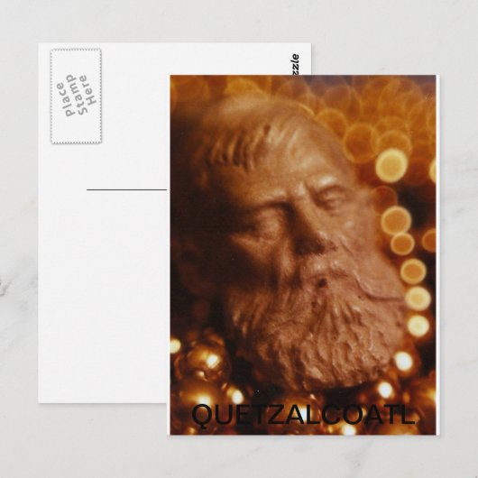 QUETZALCOATL BRIEFKAART (Voorkant / Achterkant)