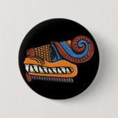Quetzalcoatl Button (Voorkant)